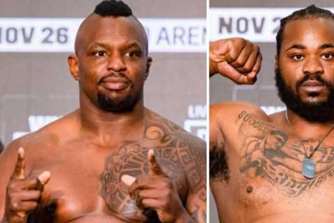 Dillian Whyte vs Jermaine Franklin: UK start time TONIGHT, live stream, TV channel, undercard for..
