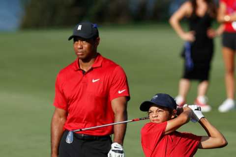 Tiger Woods to partner son Charlie, 13, in PNC Championship as golf legend looks forward to..