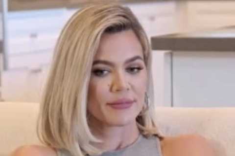 Kardashian fans mock Khloe after spotting ‘clue’ star is ‘pretending’ to workout in new photo of..