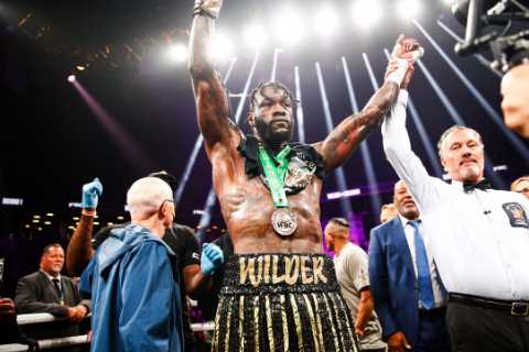 Deontay Wilder ‘will give ANYTHING’ to fight Anthony Joshua NEXT as American’s manager slams..