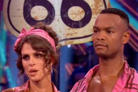 Strictly fans all say the same thing as Ellie Taylor is ninth star to be eliminated after close..