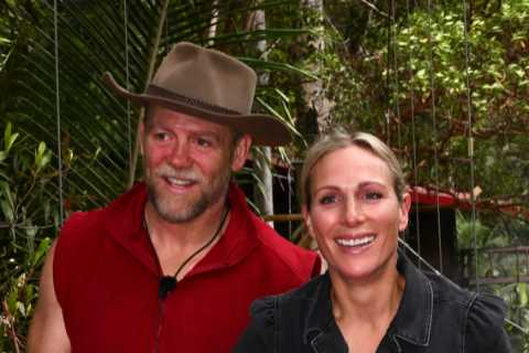 I’m A Celeb fans gobsmacked as royal Zara Tindall greets husband Mike on the bridge