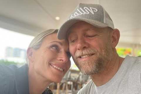 I’m A Celeb’s Mike Tindall shares romantic selfie with wife Zara as they cosy up on coffee date