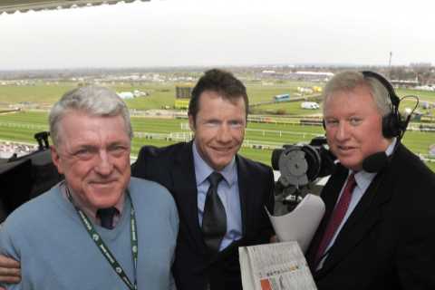 Legendary BBC racing commentator John Hanmer – who called home Frankie Dettori’s Magnificent Seven..