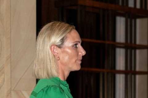 Zara Tindall stuns in green mini dress as Matt Hancock and girlfriend Gina glam up for I’m A Celeb..