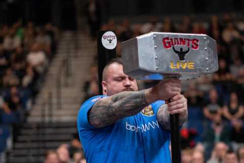 Former World’s Strongest Man Eddie Hall boasts he’s ‘still got it’ as he competes for first time in ..