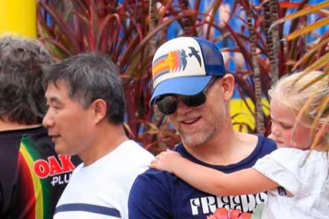I’m A Celebrity’s Mike Tindall reunites with daughter Mia for family day out with wife Zara after..