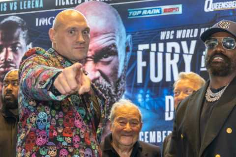 ‘F****** fakers’ – Derek Chisora claims NOBODY is in boxing for anything other than money ahead of..