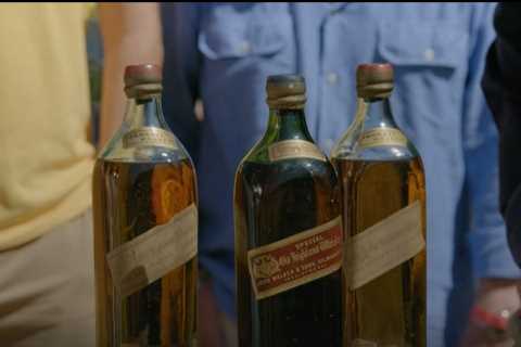 I kept my Grandad’s old whiskey bottles in the loft – now they’re worth a fortune for a very lucky..