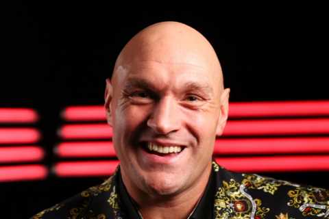 Tyson Fury unveils amazing suit emblazoned with family crest and ‘there’s only one Tyson Fury’ in..