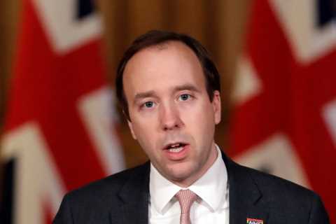 Ministers shrugged when warned 820,000 could die from Covid, reveals Matt Hancock