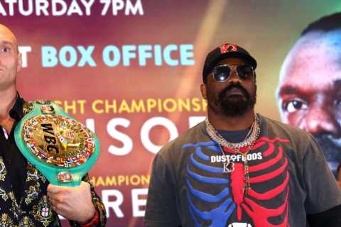 Tyson Fury isn’t facing me because I’m his mate, I come to fight and I plan to KO him, says Derek..