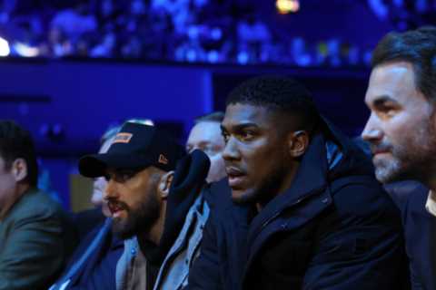 Anthony Joshua’s promoter Eddie Hearn reveals ongoing talks with Deontay Wilder’s manager over 2023 ..