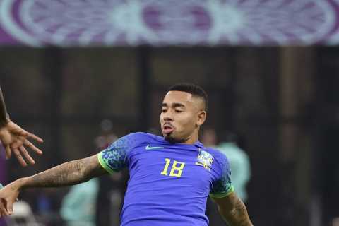 Terrified Arsenal fans fear the Premier League season ‘is OVER’ after Gabriel Jesus injury rules..