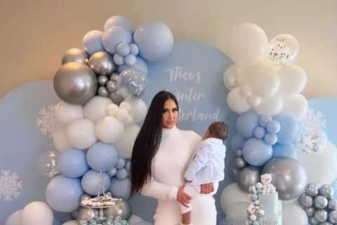 Tristan Thompson’s baby mama Maralee Nichols shares rare photos of son Theo at his 1st birthday..