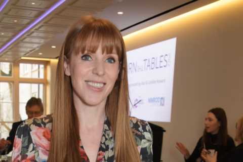 Labour’s Angela Rayner shows off moves at Manchester bash for homeless charity