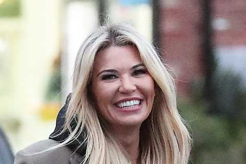 Christine McGuinness is all smiles as she’s seen for the first time since Chelcee Grimes kiss