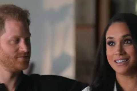 Prince Harry slams royal ‘hierarchy’ in new Netflix trailer as tearful Meghan says ‘they’re never..