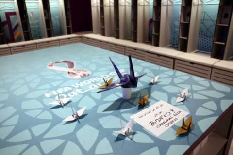 Inside Japan’s dressing room as stars leave touching note and origami despite World Cup shootout..