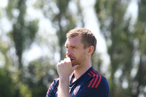 Arsenal face fight to keep academy guru Per Mertesacker as Germany want him new sporting director..