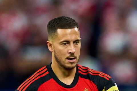 Eden Hazard retires from international football aged 31 after Belgium flop at World Cup with group..