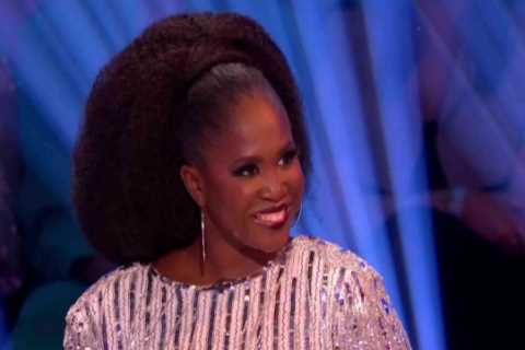 Strictly judge Motsi Mabuse screams ‘I’m naked!’ as she almost flashes backstage in unseen moment