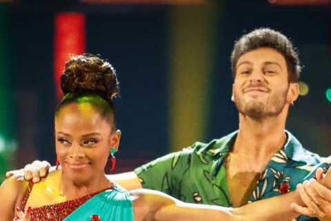 Who is in the semi-final of Strictly Come Dancing?