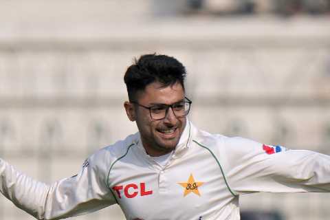 England all out for 281 on day one of Second Test against Pakistan as Ahmed takes seven wickets in..