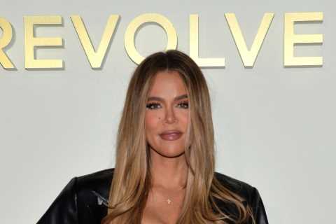 Khloe Kardashian’s frail legs almost vanish in tiny skirt for new photos after fans begged star to..