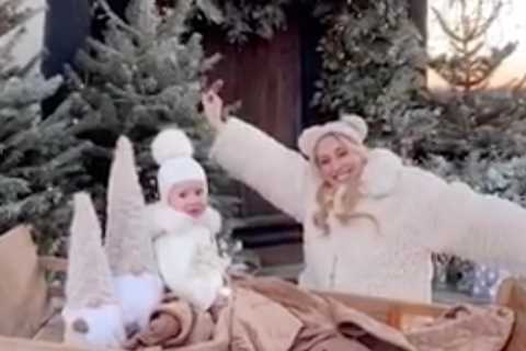 Stacey Solomon reveals incredible Christmas makeover at Pickle Cottage with adorable baby Rose