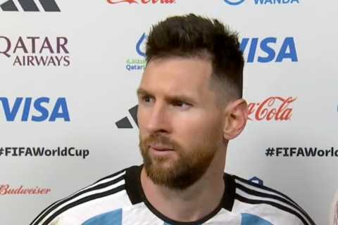 ‘What are you looking at, stupid?’ – Messi yells at Weghorst as Martinez abuses Dutch rival after..