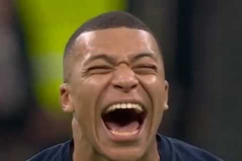 England fans left seething at Kylian Mbappe’s reaction to Harry Kane’s skied penalty in World Cup..