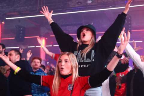 England fans spend £350million on booze in pubs as they drown their misery as Three Lions crash out ..