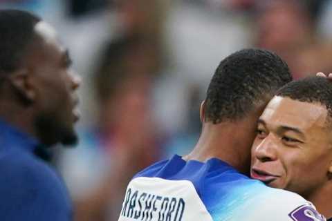 Kylian Mbappe labels Cristiano Ronaldo ‘GOAT’ and praises Marcus Rashford as England and Portugal..