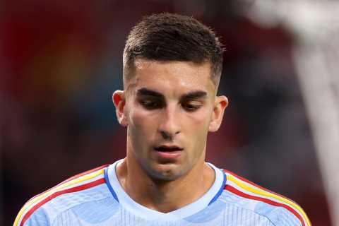 Arsenal ‘considering January transfer swoop for Barcelona star Ferran Torres’ after Gabriel Jesus..