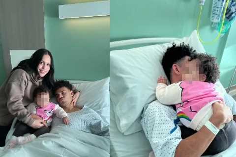 ‘Patience and strength’ – Luis Diaz’s partner Gera Ponce posts photo of Liverpool ace in hospital..
