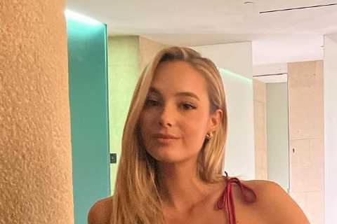Ex-Southampton star Graziano Pelle’s stunning wife Viktoria Varga looks sensational in tiny bikini..