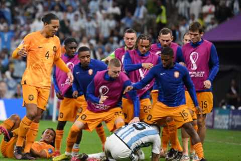 Slammed referee Mateu Lahoz sent HOME from World Cup after chaotic Argentina clash with Holland and ..