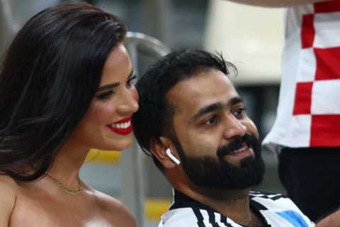 World Cup’s hottest fan sizzles at Croatia vs Argentina with stunned supporters clamouring for..