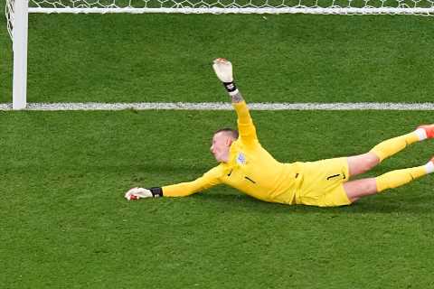 England hero Jordan Pickford slammed for being ‘too slow’ to France goal which most Prem keepers..