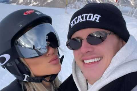 Chelsea star Conor Gallagher and stunning Wag Aime May enjoy romantic ski holiday after taking..