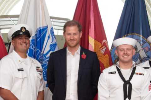 Prince Harry accused of playing PR game at US memorial after attacking Royals on Netflix series