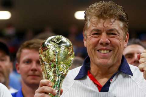 Fans convinced Steve McClaren lookalike was in the crowd as a FRANCE fan for 2018 World Cup win vs..