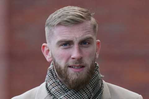 Sheffield United star Oli McBurnie CLEARED of assault after being accused of stamping on rival..