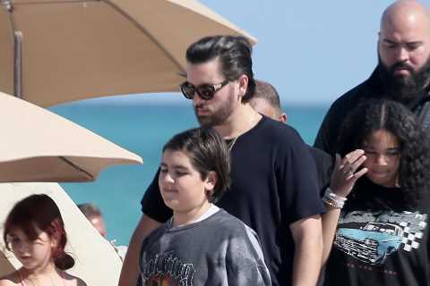 See Kourtney Kardashian’s oldest son Mason’s transformation from cute tot to rarely-seen teen as he ..