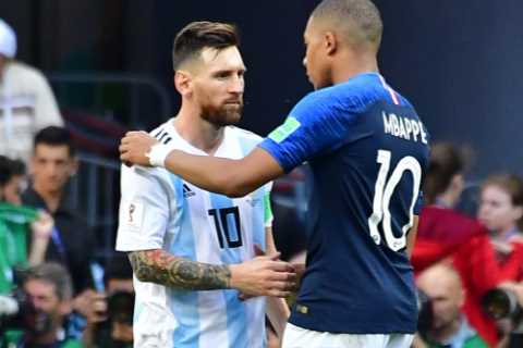 How France and Argentina lined up in epic 4-3 thriller at World Cup 2018 – with Mbappe and Messi..