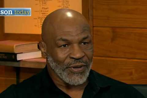 Watch stony-faced Mike Tyson make TV host Tucker Carlson laugh nervously as he says he ‘wanted to..