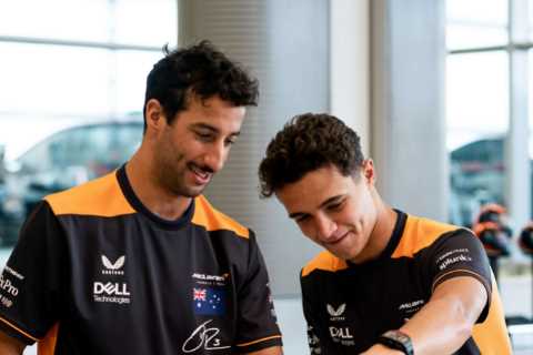 Lando Norris breaks silence on claims he and Daniel Ricciardo ‘hate each other’ after turbulent..