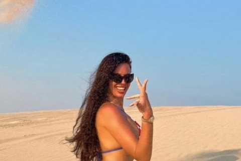 World Cup’s ‘hottest fan’ Ivana Knoll shows off her bum in tiny bikini in the desert after rising..