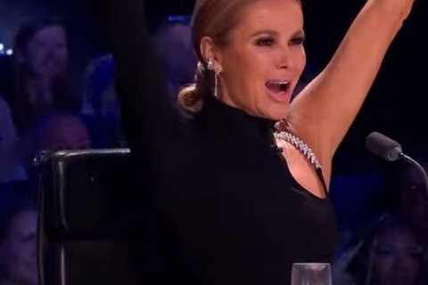 Amanda Holden screams as Britain’s Got Talent stage is invaded by Magic Mike strippers